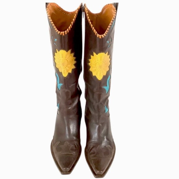 BCBGirls Western Multi Color Boots - Picture 6 of 14